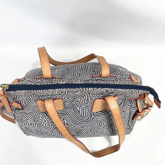 *sold* Dooney & Bourke Doodle Swirl Shoulder Bag - Picture 13 of 15